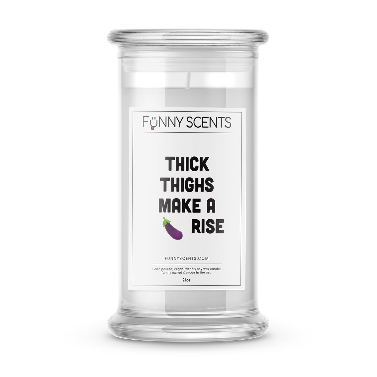 Thick Thighs Make a Dickrise Funny Candles