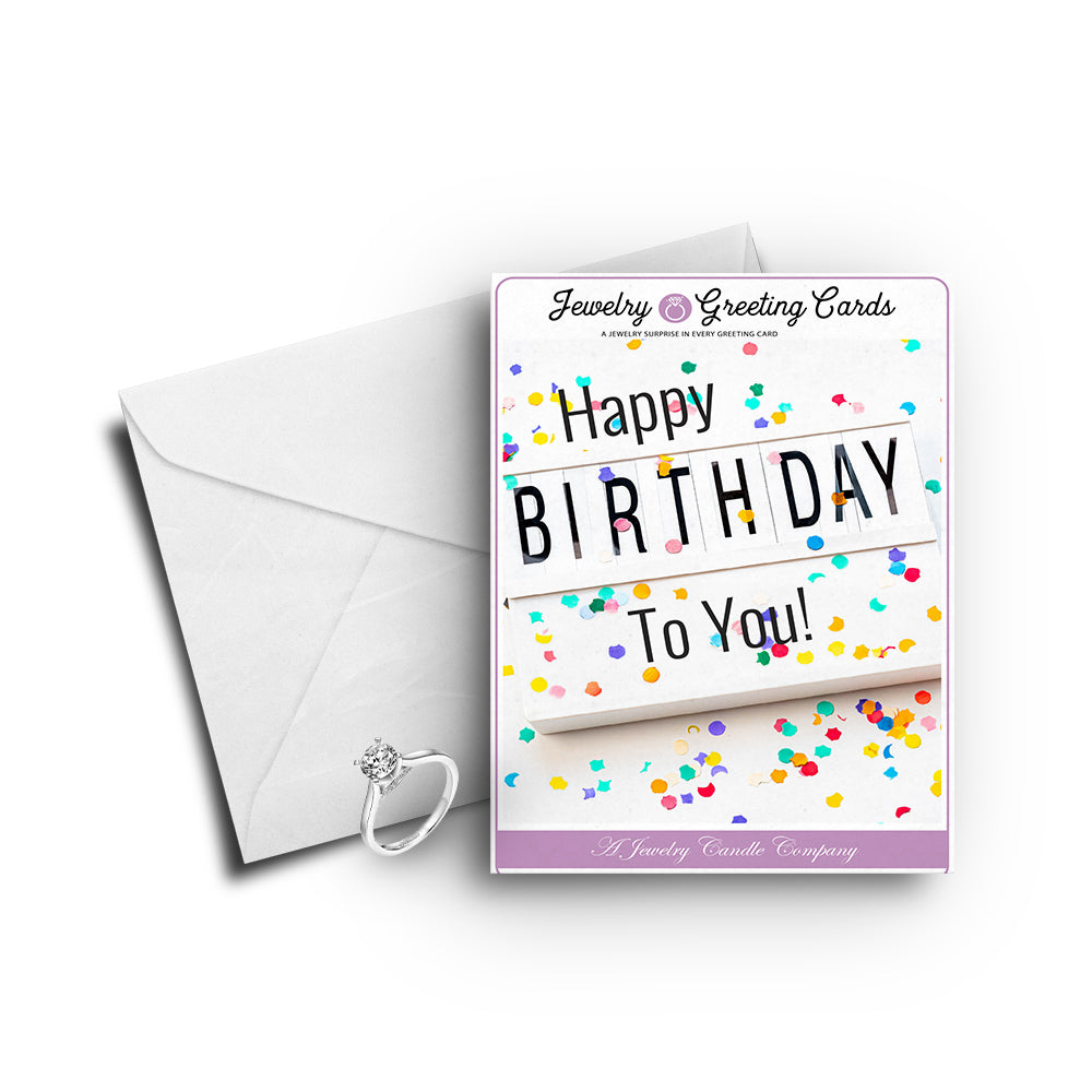 Happy Birthday to You! Greetings Card