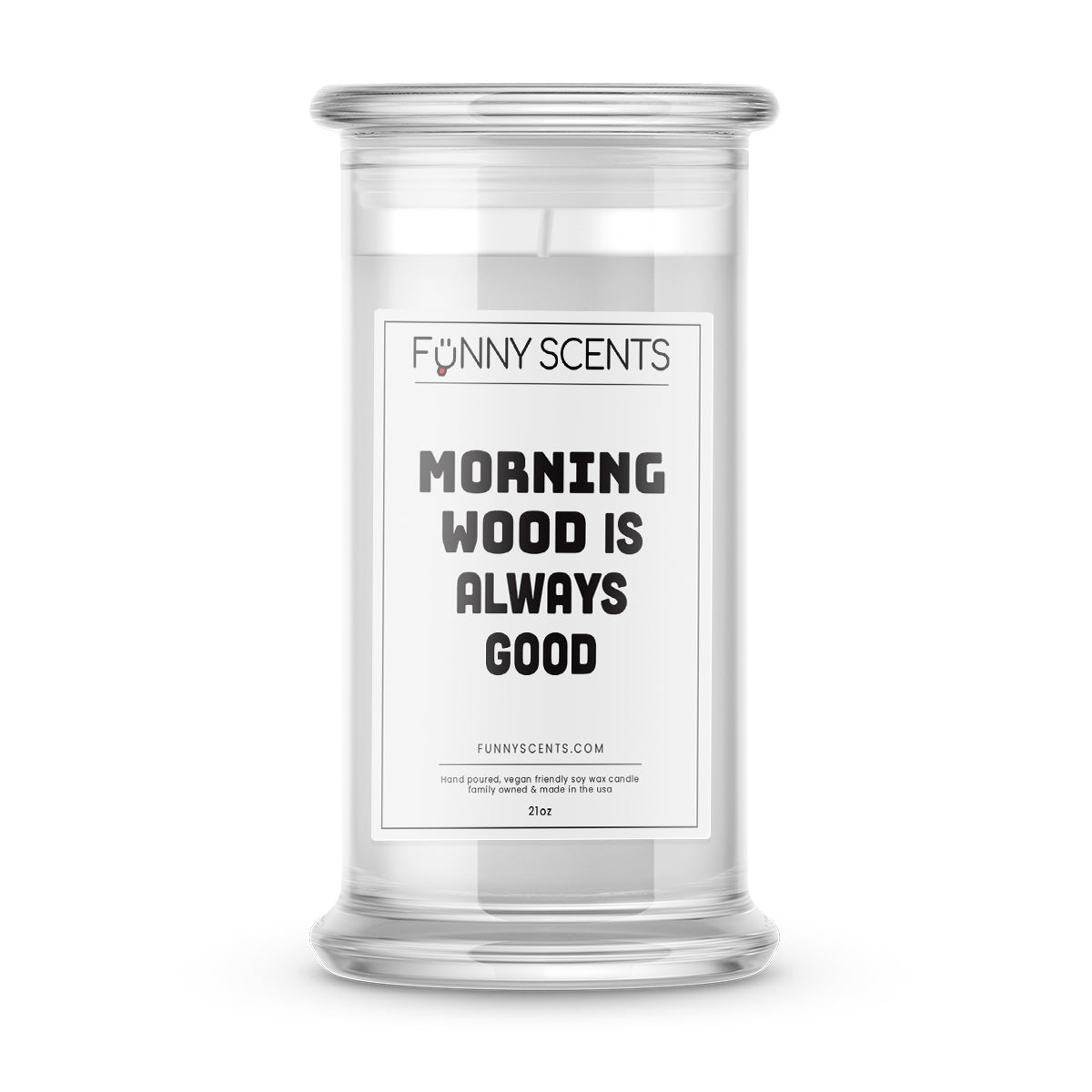 Morning Wood is Always Good Funny Candles