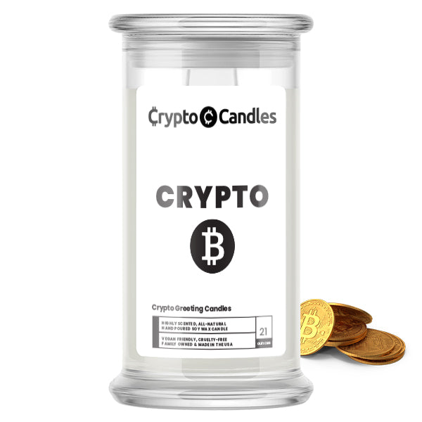 Crypto Crypto Greeting Candles