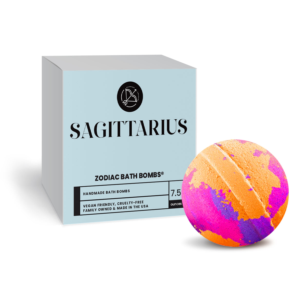 Sagittarius Zodiac Bath Bomb