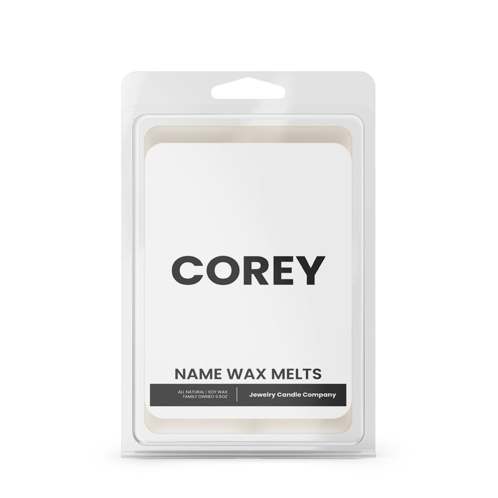 COREY Name Wax Melts