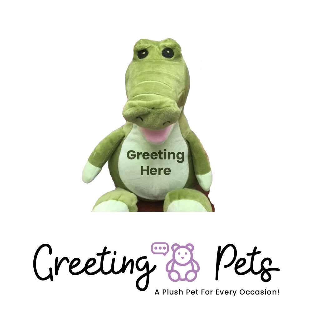 Alligator Greeting Pet