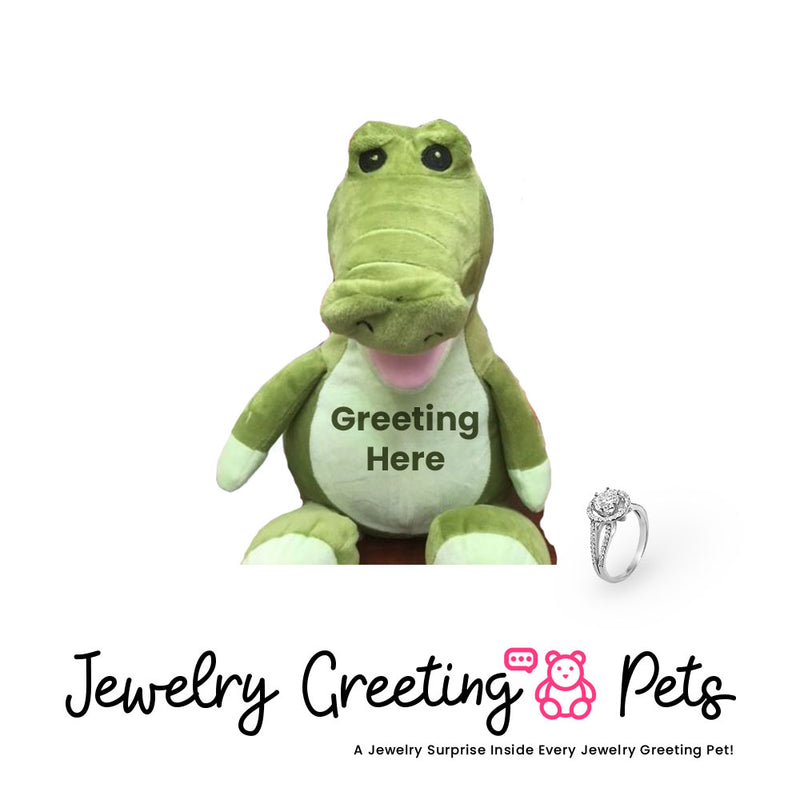 Alligator Jewelry Greeting Pet