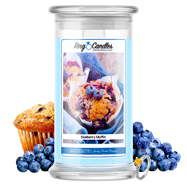 Blueberry Muffin Ring Candle