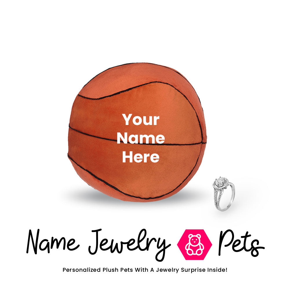 Basketball Name Jewelry Pet