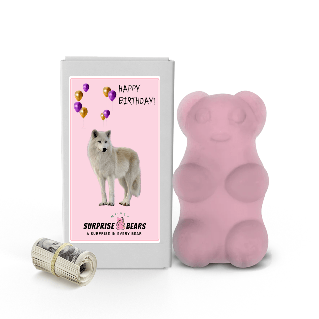 Happy Birthday Cash Surprise Bear