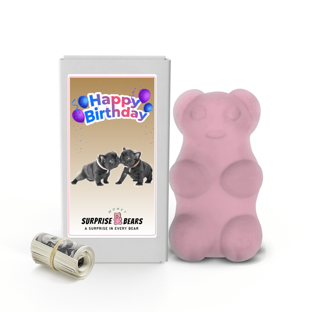 Happy Birthday Cash Surprise Bear