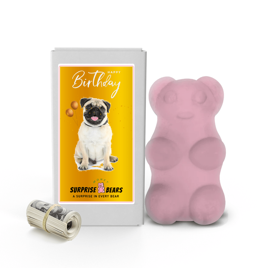 Happy Birthday Cash Surprise Bear