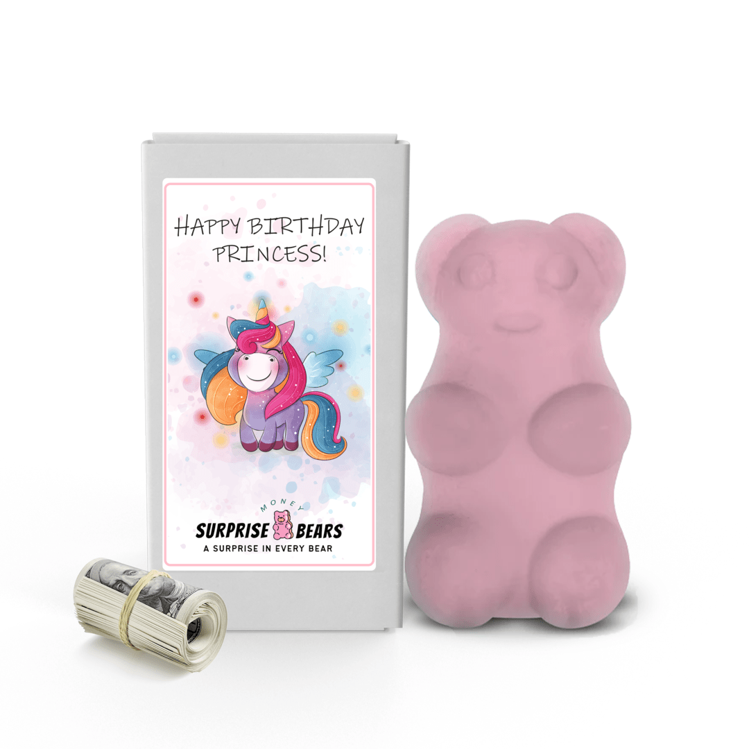 Happy Birthday Cash Surprise Bear