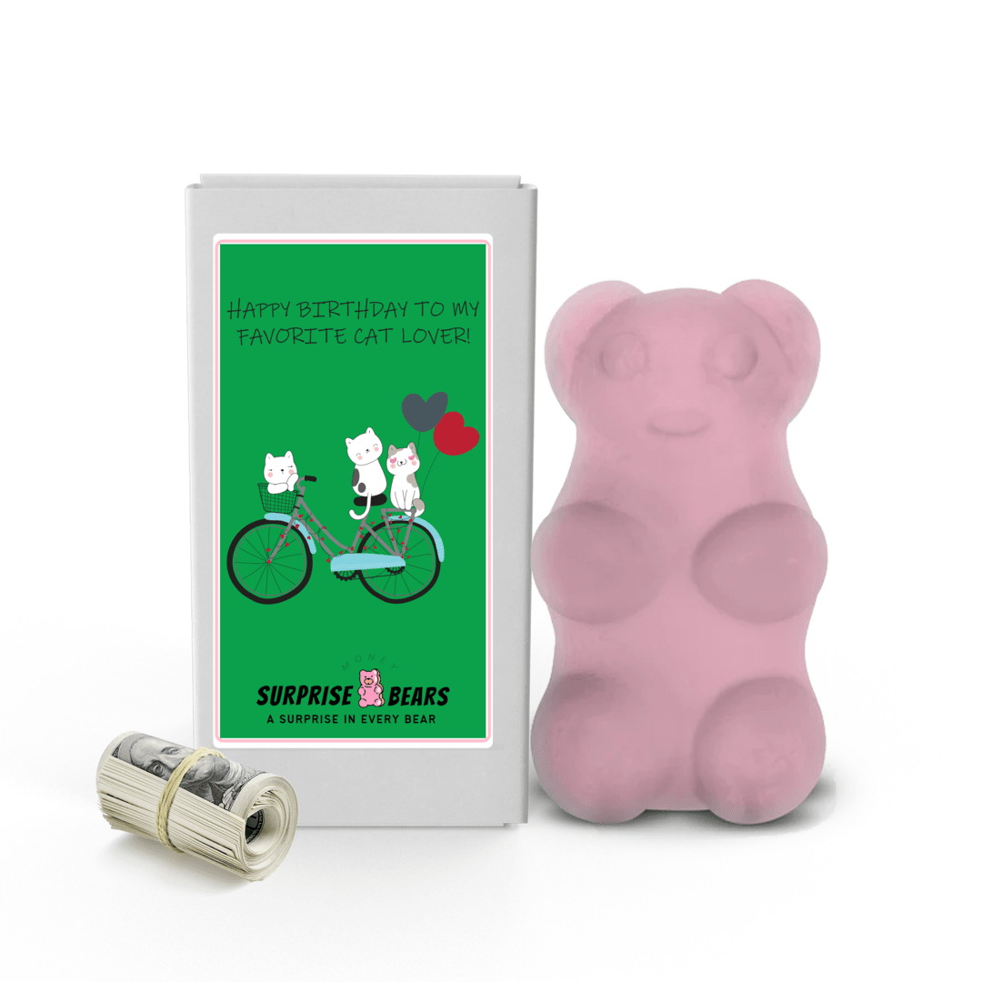 Happy Birthday Cash Surprise Bear