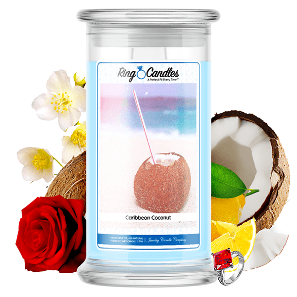 Caribbean Coconut Ring Candle