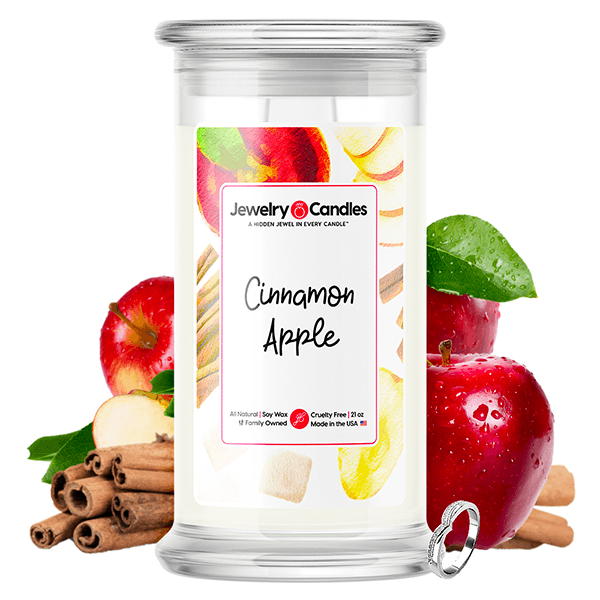 Cinnamon Apple Jewelry Candles Ring Candles Surprise Candle Wax