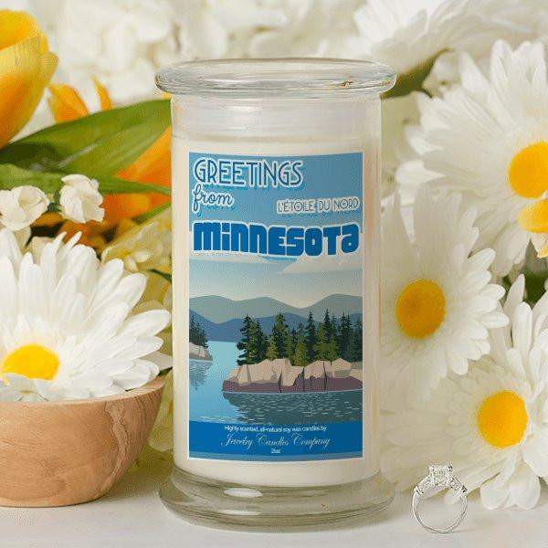 Greetings From Minnesota - Greetings From Candles-Greetings From Candles-The Official Website of Jewelry Candles - Find Jewelry In Candles!