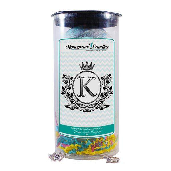 Letter K | Monogram Bath Bombs-Jewelry Bath Bombs-The Official Website of Jewelry Candles - Find Jewelry In Candles!