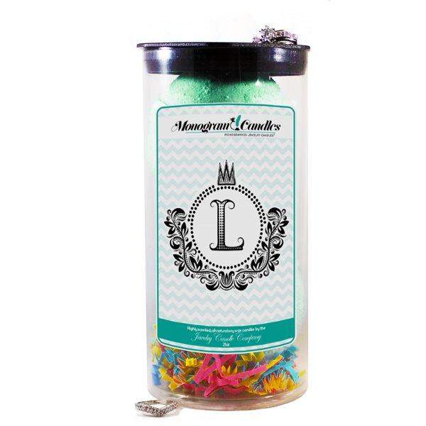 Letter L | Monogram Bath Bombs-Jewelry Bath Bombs-The Official Website of Jewelry Candles - Find Jewelry In Candles!