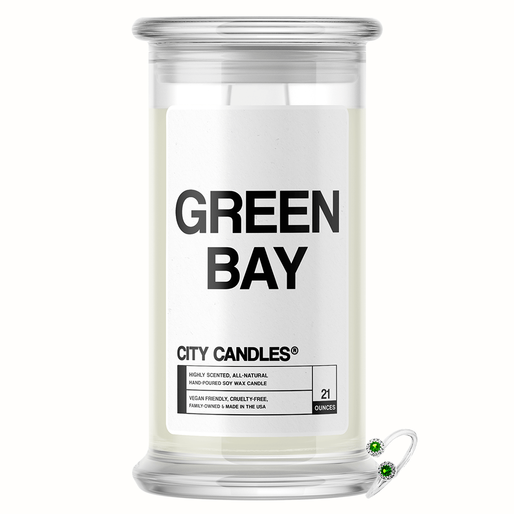 Green Bay City Jewelry Candle