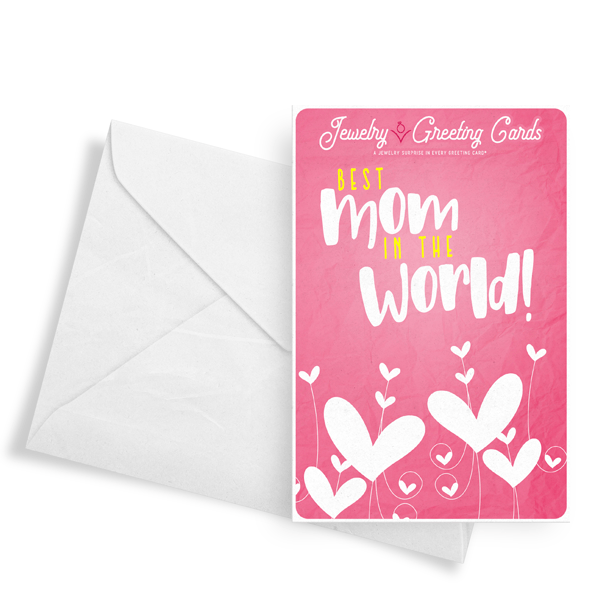 Best Mom In The World! | Jewelry Greeting Cards®-Jewelry Greeting Cards-The Official Website of Jewelry Candles - Find Jewelry In Candles!