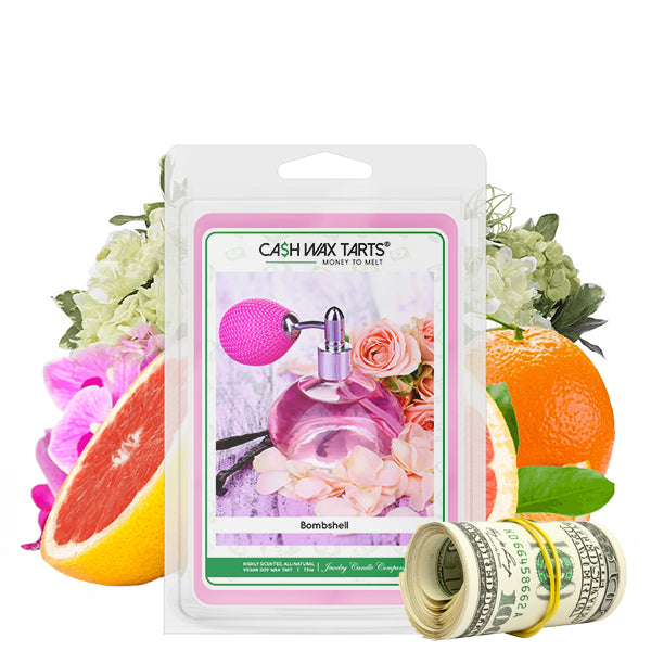 Bombshell | Cash Wax Melt-Cash Wax Melts-The Official Website of Jewelry Candles - Find Jewelry In Candles!