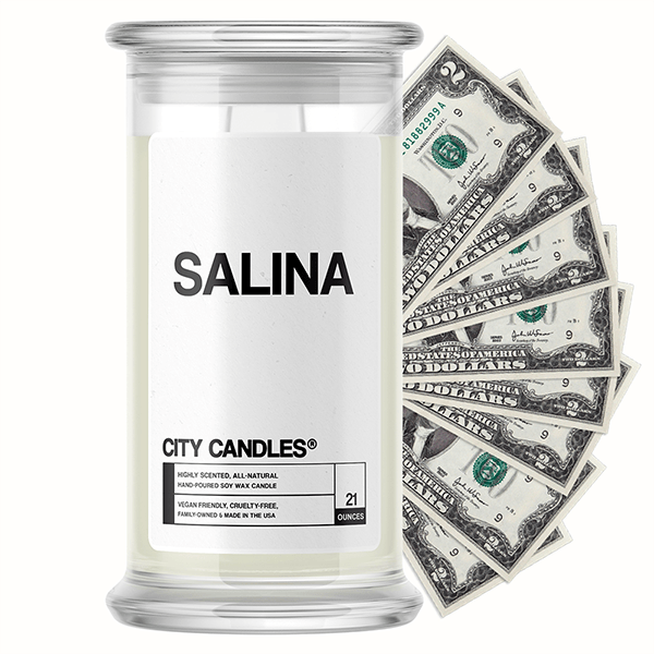 Salina City Cash Candle