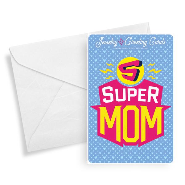 Super Mom | Jewelry Greeting Cards®-Jewelry Greeting Cards-The Official Website of Jewelry Candles - Find Jewelry In Candles!