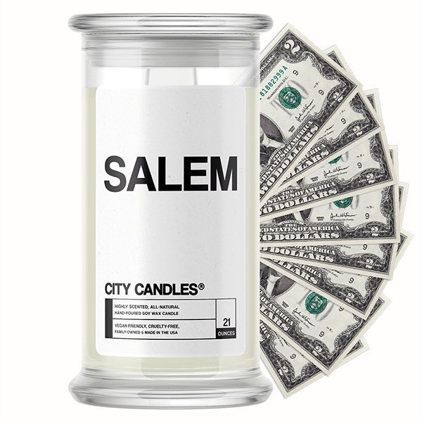 Salem City Cash Candle