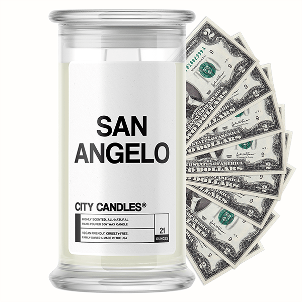 San Angelo City Cash Candle