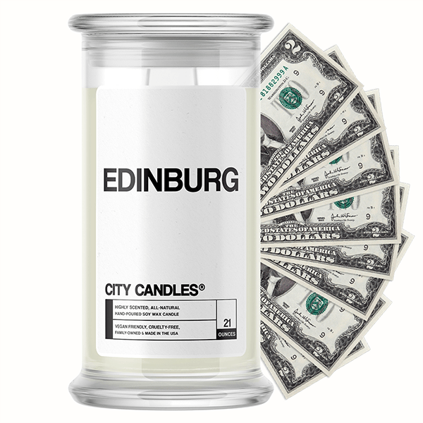 Edinburg City Cash Candle