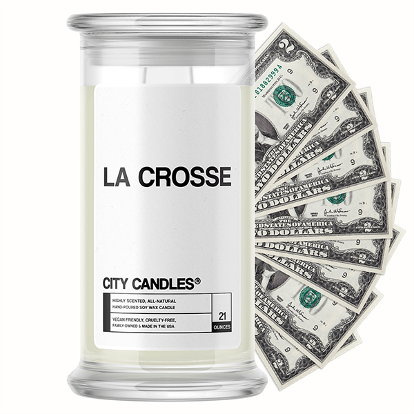 La Crosse City Cash Candle