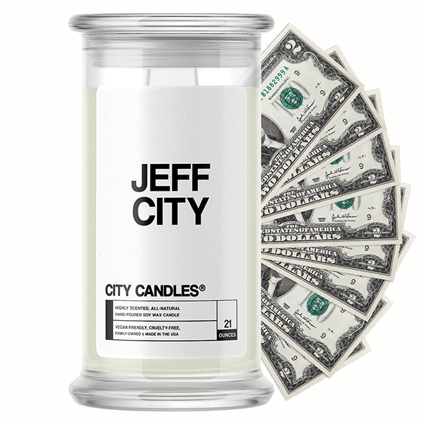 Jeff City City Cash Candle