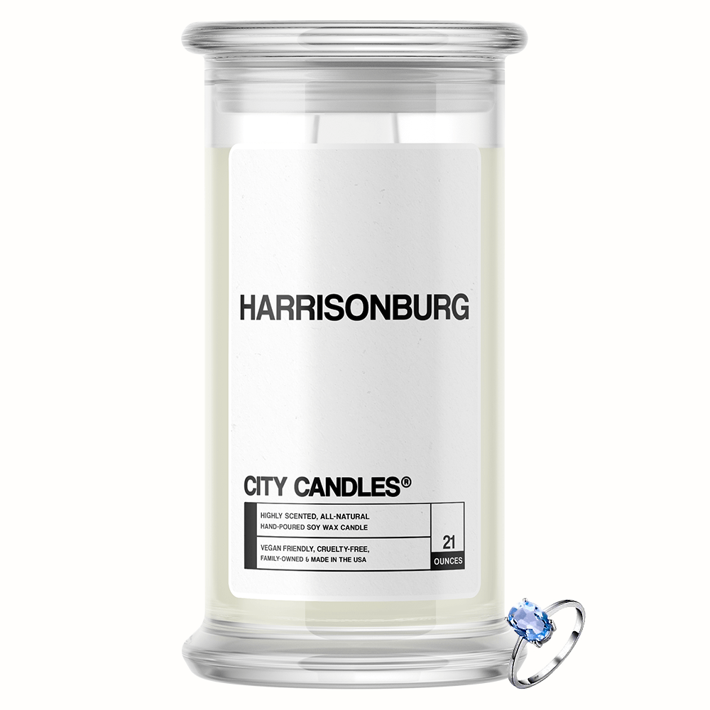 Harrisonburg City Jewelry Candle