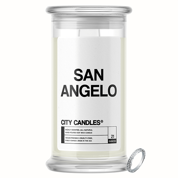 San Angelo City Jewelry Candle