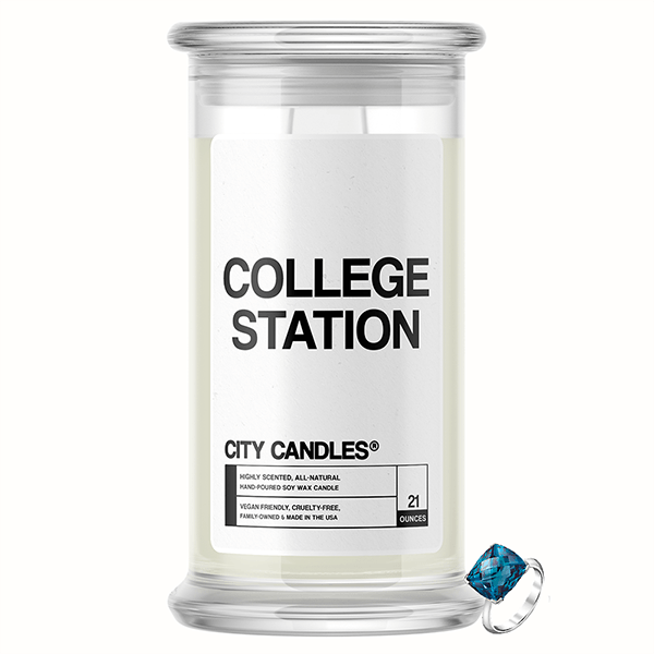 College Station City Jewelry Candle