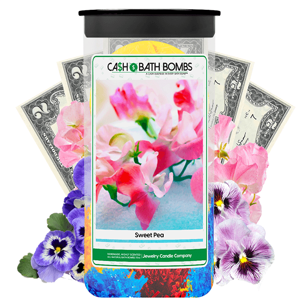 Sweet Pea Cash Bath Bombs Twin Pack