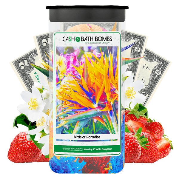 Birds of Paradise Cash Bath Bombs Twin Pack