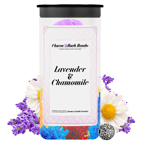 Lavender & Chamomile Charm Bath Bombs Twin Pack