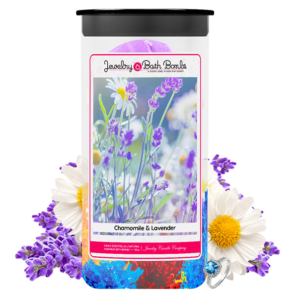 Lavender & Chamomile Jewelry Bath Bombs Twin Pack