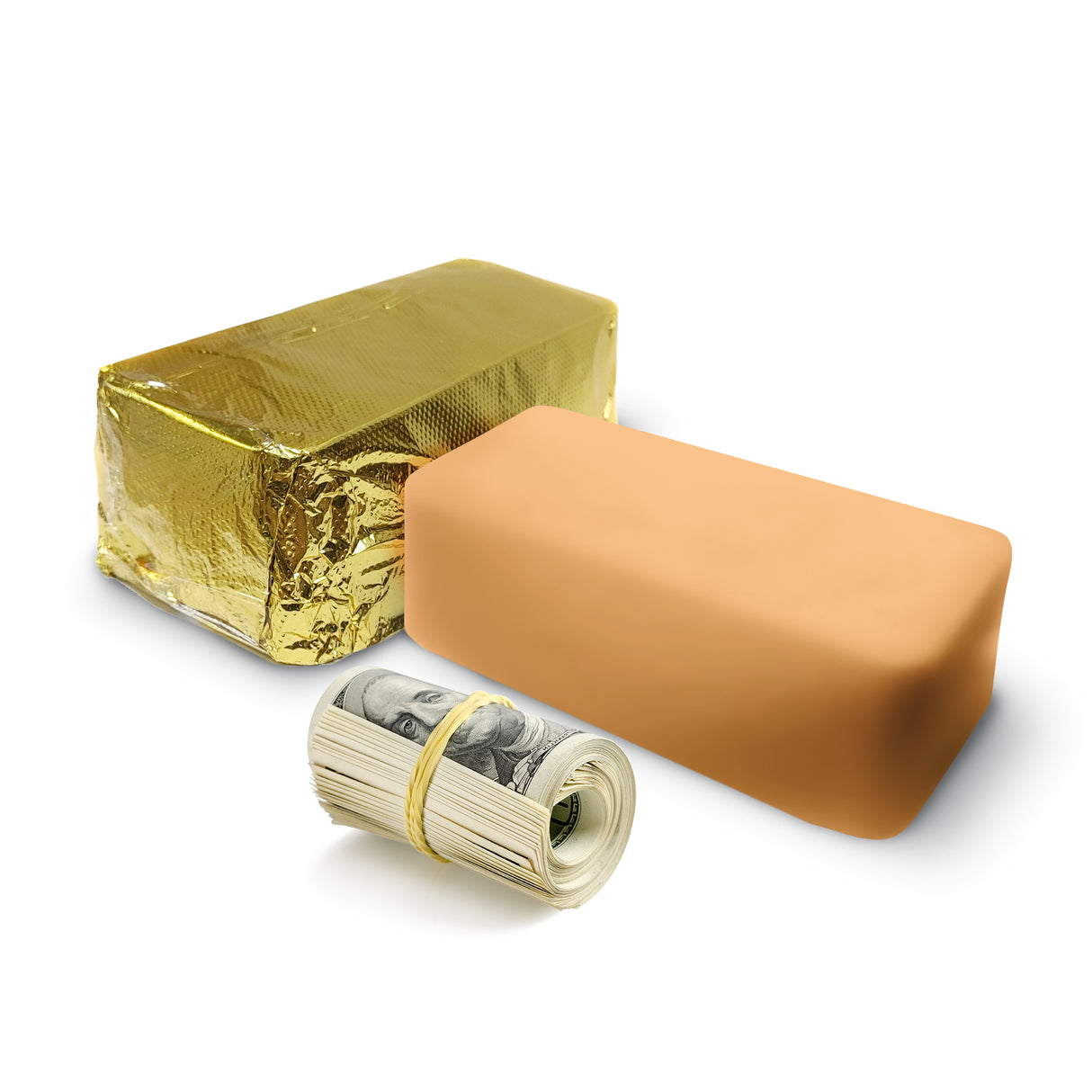 GIANT APPLE MANGO MARTINI GOLD BAR CASH WAX MELTS