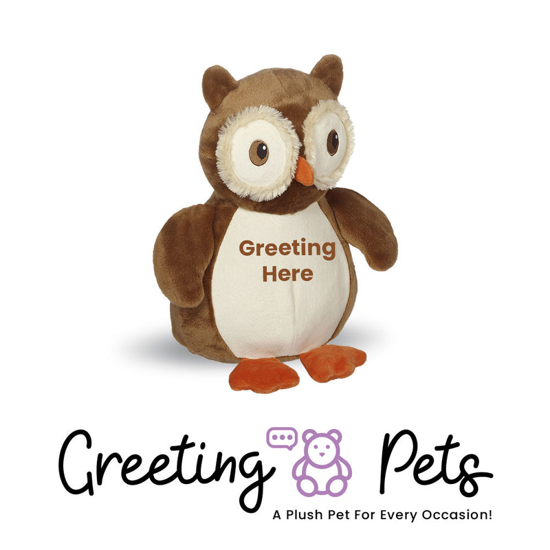 Owl-2 Greeting Pet