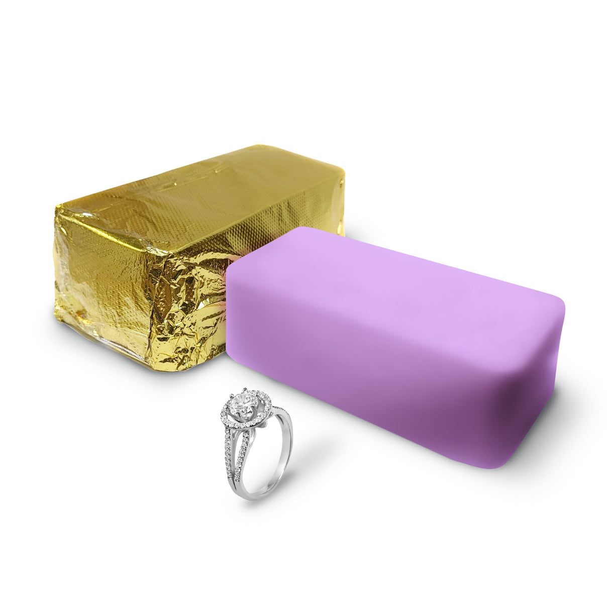 BUTTERFLY KISSES GIANT GOLD BAR JEWELRY WAX MELT
