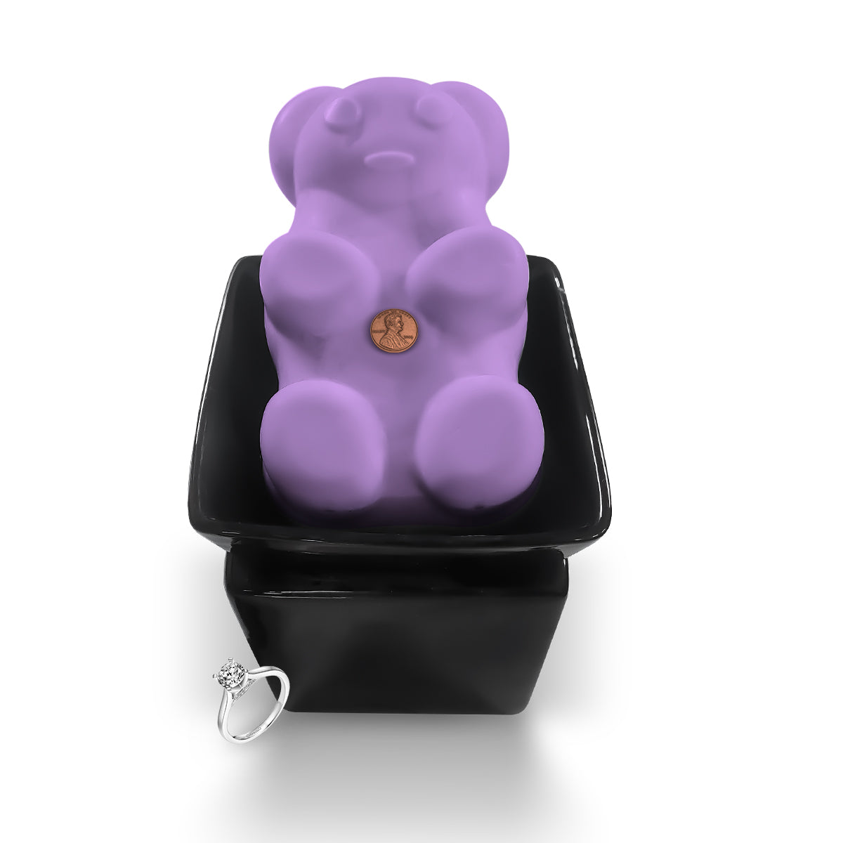 Lavender Vanilla GIANT Jewelry Surprise Bear