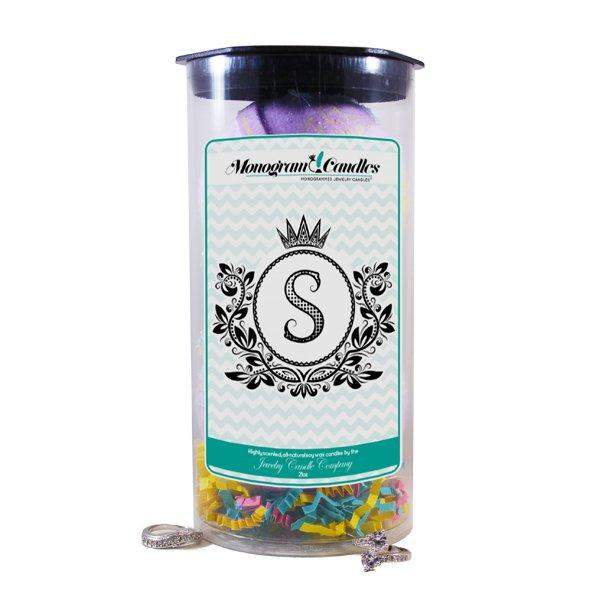 Letter S | Monogram Bath Bombs-Jewelry Bath Bombs-The Official Website of Jewelry Candles - Find Jewelry In Candles!