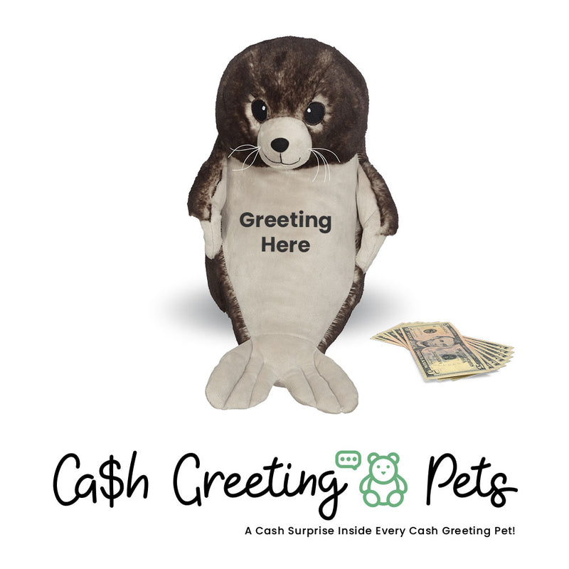 Seal Cash Greeting Pet