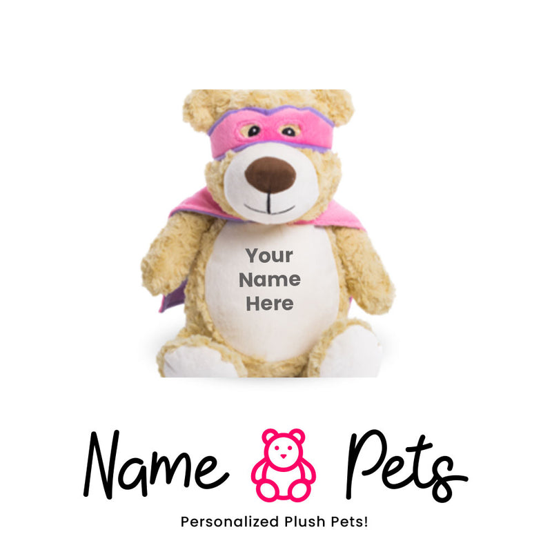 Super-Bear-Pink Name Pet