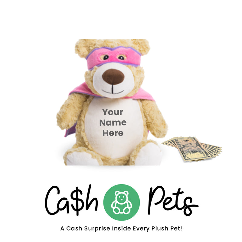 Super-Bear-Pink Cash Pet