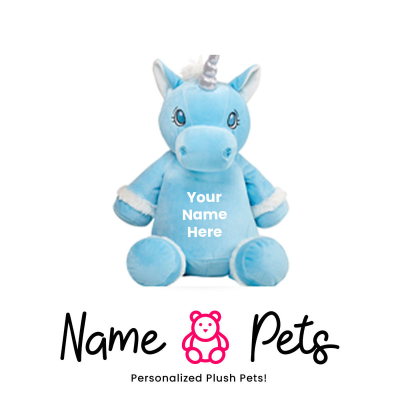 Unicorn-Blue Name Pet