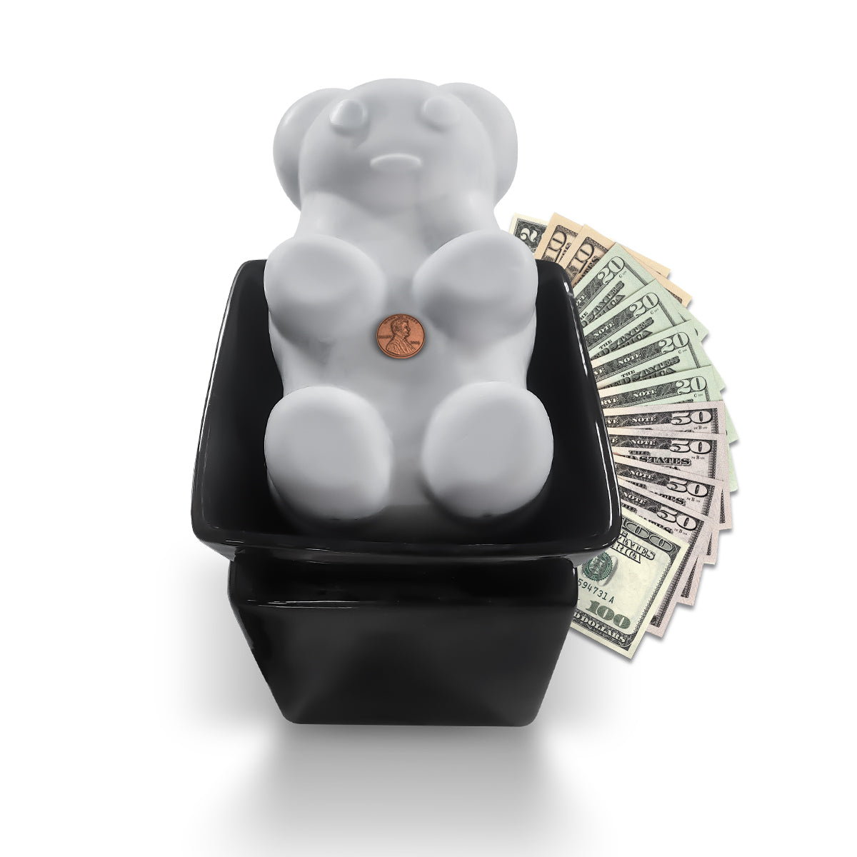 Gardenia Flowers GIANT Cash Money Surprise Bear