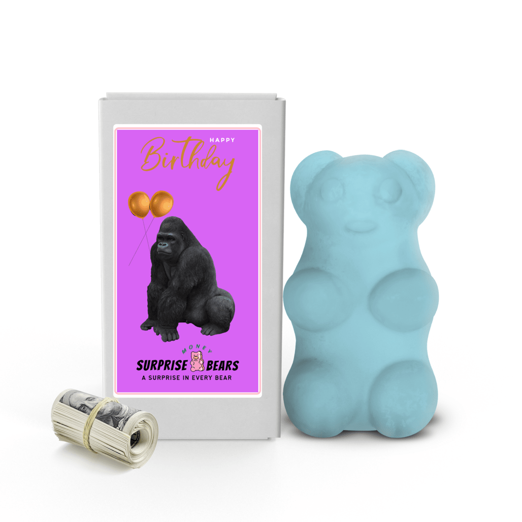 Happy Birthday Cash Surprise Blue Bears