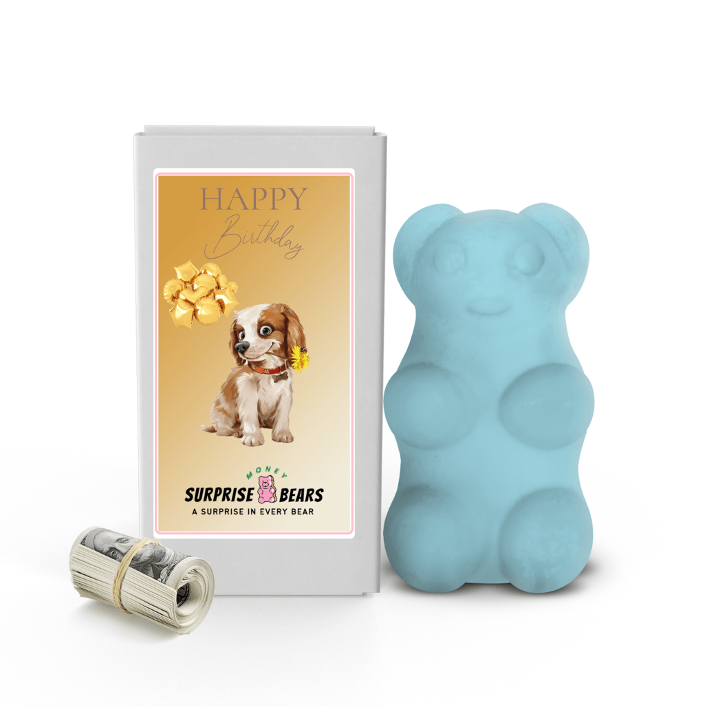 Happy Birthday Cash Surprise Blue Bears