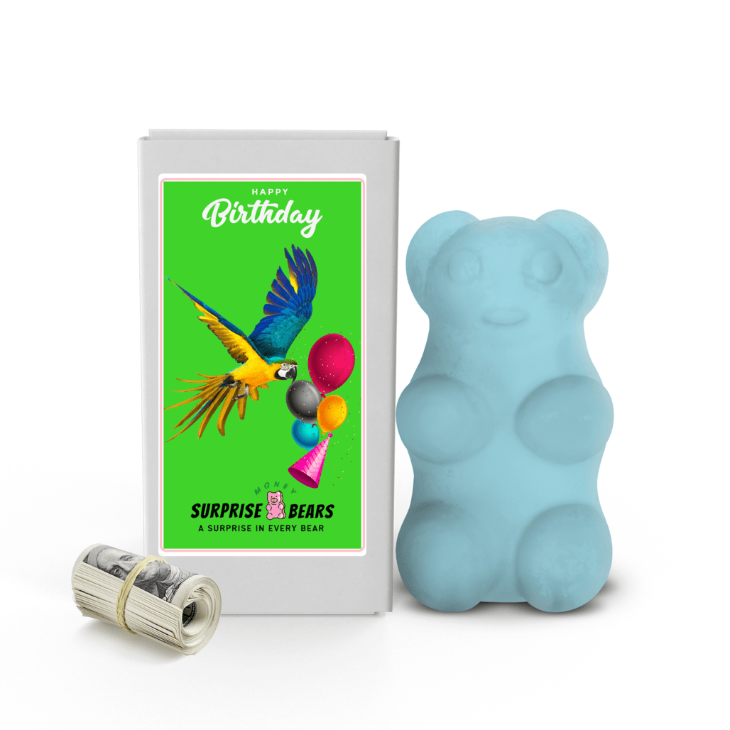 Happy Birthday Cash Surprise Blue Bears